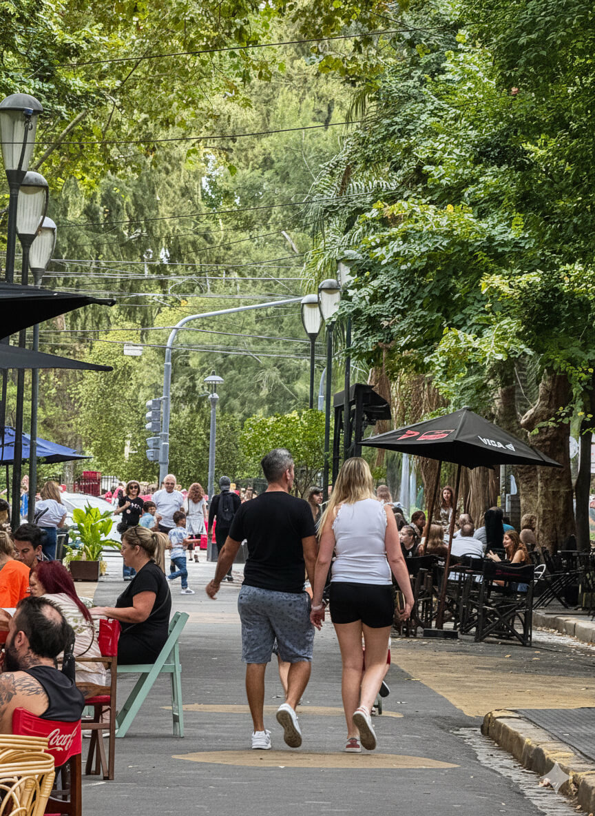 Vida social y cafés en Villa Devoto