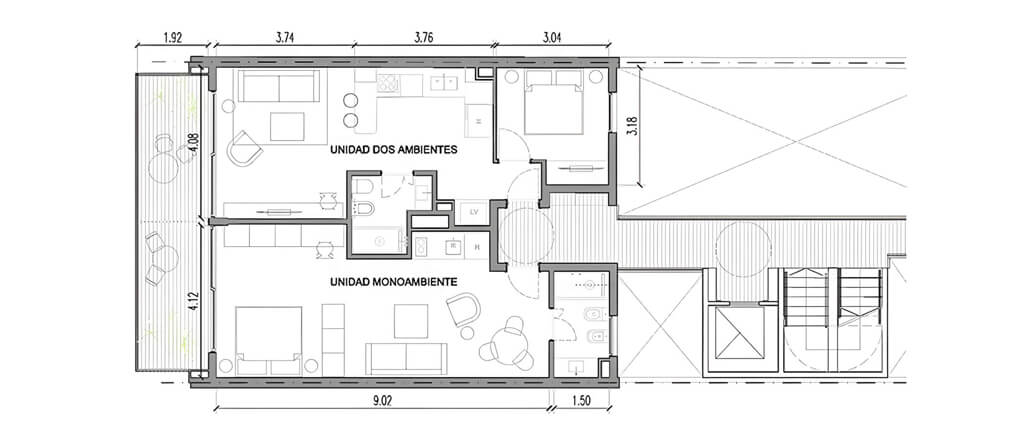 Unidades 1, 2, 3 Frente